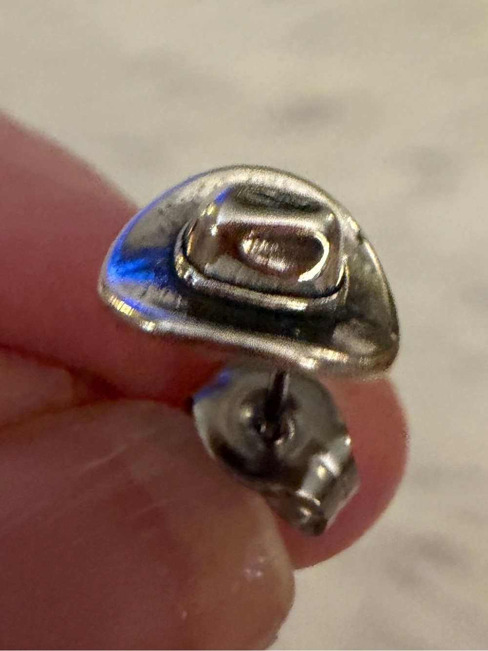 ❤️ Cowboy Cowgirl Hat Sterling Silver Western Ethnic Stud Earrings USA - Picture 14 of 14